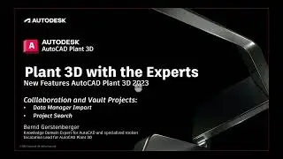 New Features 2023: Data Manager Import and Project Search | AutoCAD Plant 3D