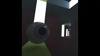 Path Tracing with WebGPU - The Floating Eyeball! :-) [No Audio]