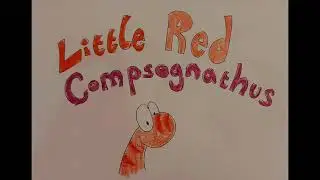 Little Red Compsognathus by James Addis