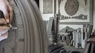 How to Make a window while using cement and sand molding | cement and sand asmr | Making Yard