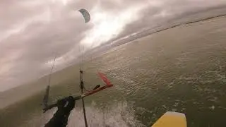 Kitesurfing Masonboro Island Offshore Closeout Barrels Speed Runs Switch Helium V4 9M