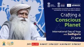 International Day of Yoga with Sadhguru at 