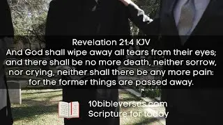 God will wipe away all their tears #scripture #bibleverse for losing a loved one Revelation 21:4 KJV