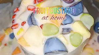 Fruit Custard Recipe. How to make fruit Custard at home. Mix Fruit Custard Recipe. Fruit Custard.