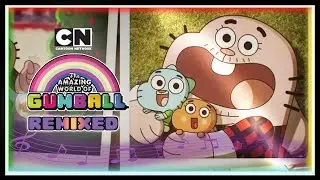 Klip muzyczny od Gumballa: Bohater | W czym jest dobry Twój tata? | 🎵  Gumball Remiks 🎵