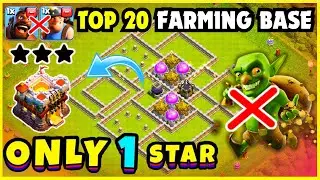 Th11 ♦Top 20♦ Best Farming Bases With Links || Th11 Farming And Pushing Bases With Copy Link || 2024