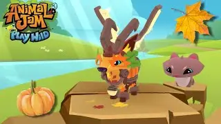 Осеннее обновление в Animal Jam! 🍂🍁🦊🎃
