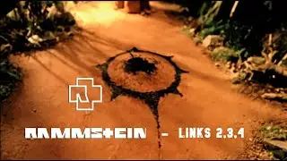 Rammstein - Links 2, 3, 4  [GUITAR BACKING TRACK + TAB]