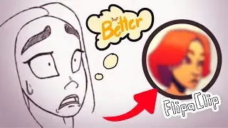 FACE ROTATION ANIMATED, FLIPACLIP ANIMATION