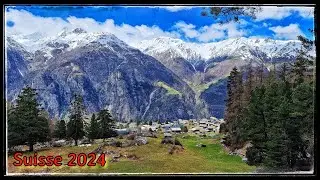 Швейцария. Альпы в межсезонье. Переправа. Серпантины и БОМБОВЫЕ пейзажи. Vlad TV. Часть 1.