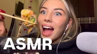 EATING SUSHI 🍱 🍣 for Ultimate Tingles | Relaxing Chewing Sounds & Mukbang ASMR [German]