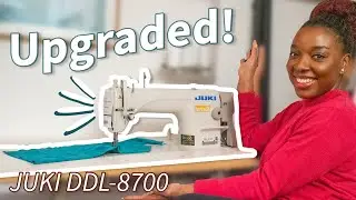 Meet My New Sewing Machine | New Industrial Machine JUKI DDL 8700 Unboxing | Kim Dave