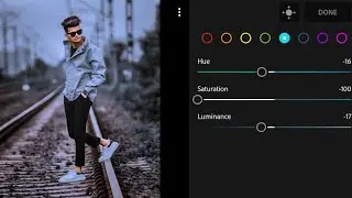 Dark and grey tone lightroom photo editing || preset download free