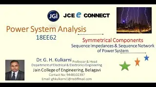 Sequence Impedances and Networks of Synchronous Machine