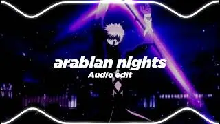 Arabian nights - Will smith [ Audio edit ]