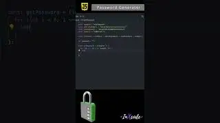 Password Generator | JavaScript 🔐 