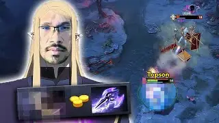 Why Topson loves the RIGHT-CLICK META on this hero...