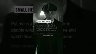 #PeakyBlinders Tommy Shelby Sigma rule "Fake people"|best quote|#sigmarule #shorts