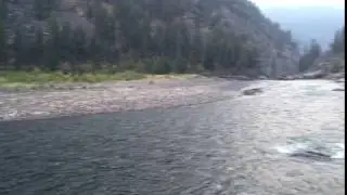 Camping on Yellowstone River