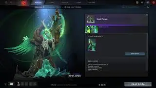 Dota 2: Necrophos - Fowl Omen Cache Set Preview
