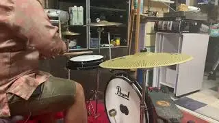 Pearl drum compact traveller kit - raw sound sample