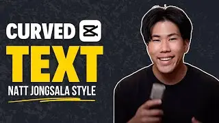 How to create Curved Test & Blue assets | Natt Jongsala tips & tricks | 2 min quick tutorial 🚀