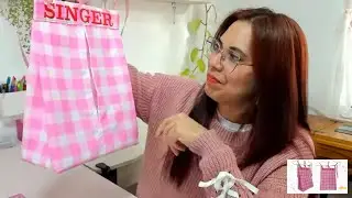 EN VIVO: Aprende a confeccionar un organizador colgante en tela - Para vender o para el Hogar
