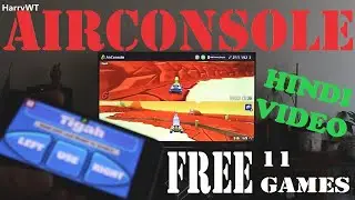 AirConsole Gaming App || Setup + Review + Gameplay || Hindi Video
