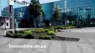ДОНЕЦК, Украина: 26 мая АЭРОПОРТ УБИТЫЙ на ЖД вокзале в Донецке 26 мая