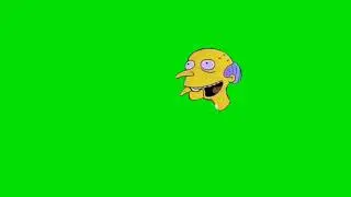 Yes SIMPSON'S  (GREEN SCREEN)