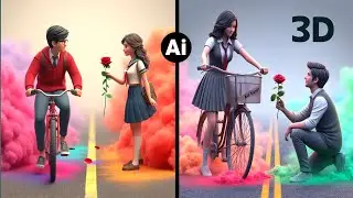 How To Make 3D image Creator in Mobile se | Ai Se Image Creator Kaise Karna | 3D image kaise banaye
