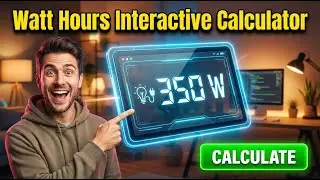 Watt Hours Calculator — How to Use It | Engineering Tool