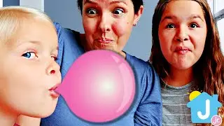 🤣Bubble Gum Blowing Contest | 