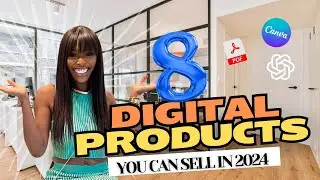8 Digital Products You Can Sell Online & Make Money #digitalproducts