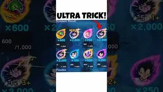 NEW ULTRA GUARANTEED SUMMON TRICKS 🤩!? #dragonballlegends #dblegends #shorts