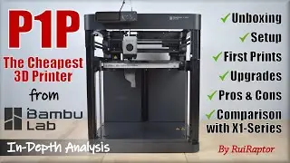 BAMBU LAB P1P 3D Printer - All You Need To Know (In-Depth Analysis)