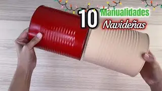10 Christmas Decorations 2024☃️10 Manualidades Navideñas para Vender o Regalar