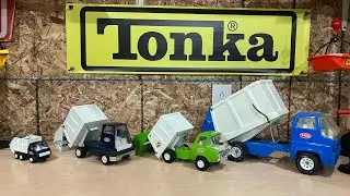 Tonka Garbage Trucks!!!