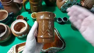 Посуда СССР из керамики без указания производителя