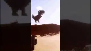 Final juego dinosaurio de Google 🦖😦 #Shorts