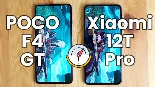 POCO F4 GT vs Xiaomi 12T Pro Antutu, The Battle!