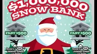 Lucky Lottery Scratcher - Christmas #8 | $1 Million Snowbank and Ohio Scratchers | JJGeneral1 Vlog