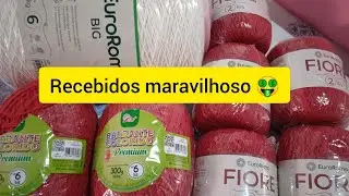 Que recebido maravilhoso,#linhas de #croche!!!