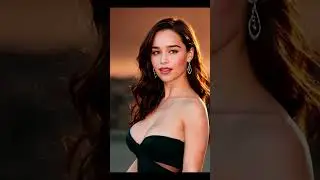 Emilia Clarke - AI Art😍 #emiliaclarke #aiart #shorts