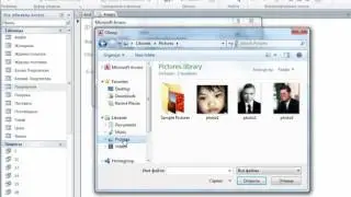 11.7.  Присоединенная рамка объекта Microsoft Access 2010.