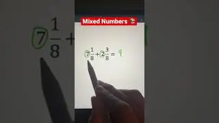 Adding Mixed Numbers Made Easy | JusticeTheTutor 