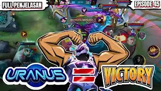URANUS GAMEPLAY❗PICK URANUS = MENANG || URANUS BEST BUILD 2024.MLBB/MOBILE LEGENDS