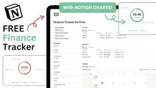 The best FREE Finance tracker in Notion
