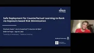 Safe Deployment for Counterfactual Learning to Rank by Shashank Gupta - ShareChat ML Seminar