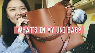 Lancaster University Student| What is in my university bag (2018)?